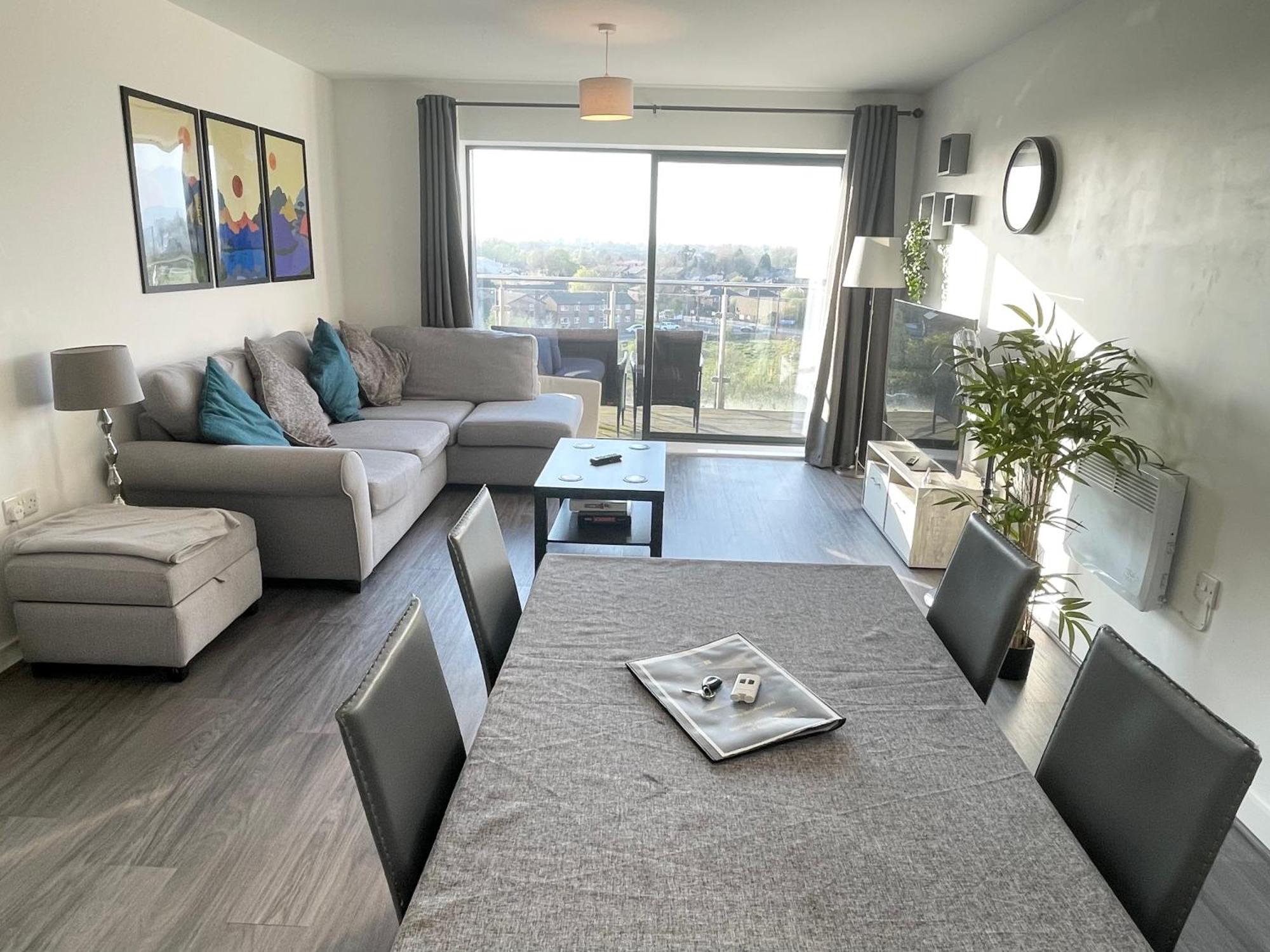 Balcony Marina Apartment With City Skyline Views - Free Secure Parking Manchester Eksteriør bilde